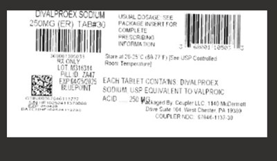 label - divalproex sod er 250mg